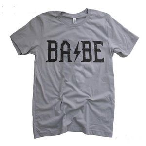 3 PK Bella canvas babe lightning print graphic tee